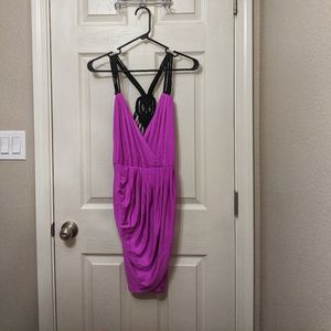 Fun Mara Hoffman faux wrap party dress